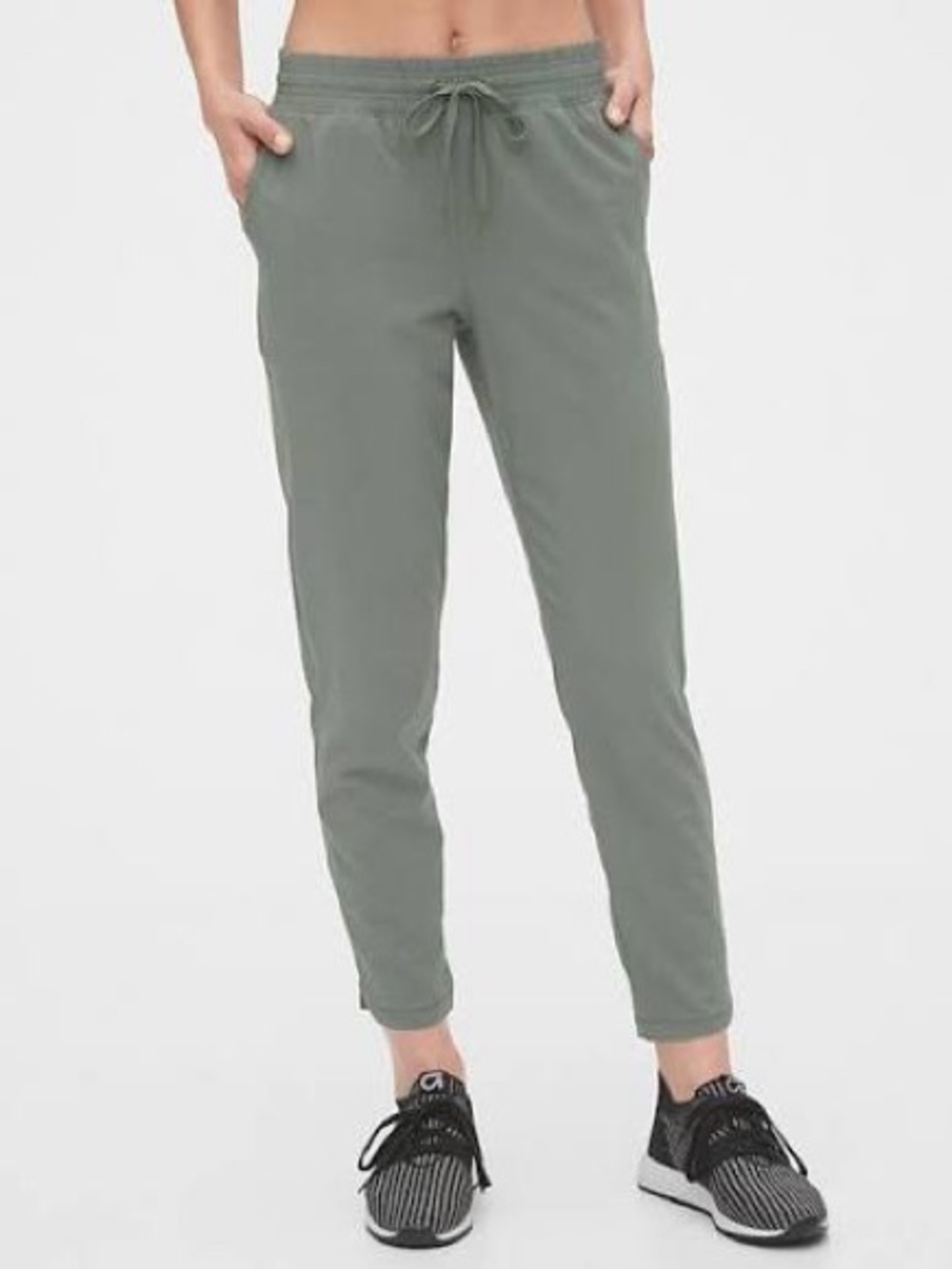GapFit recycled runaround joggers green XS